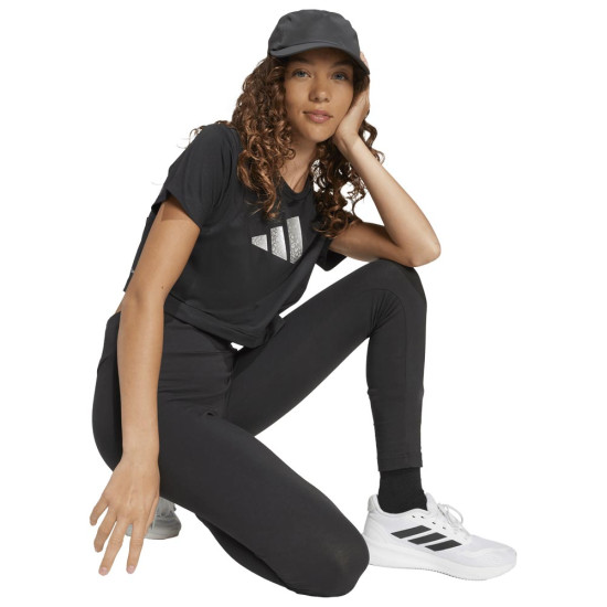 Adidas Παιδική κοντομάνικη μπλούζα Train-Essentials Glam Print Tee